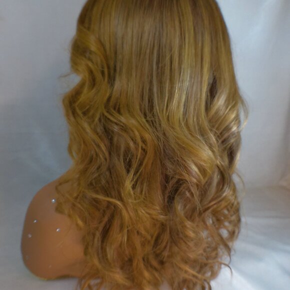 ✨18 Inch Human Tigers Eye Dimensional Lace Wig With Large Parting Area ✨ - Picture 14 of 16